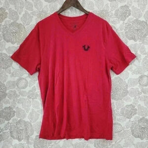 True Religion Men's‎ XL Red T Shirt